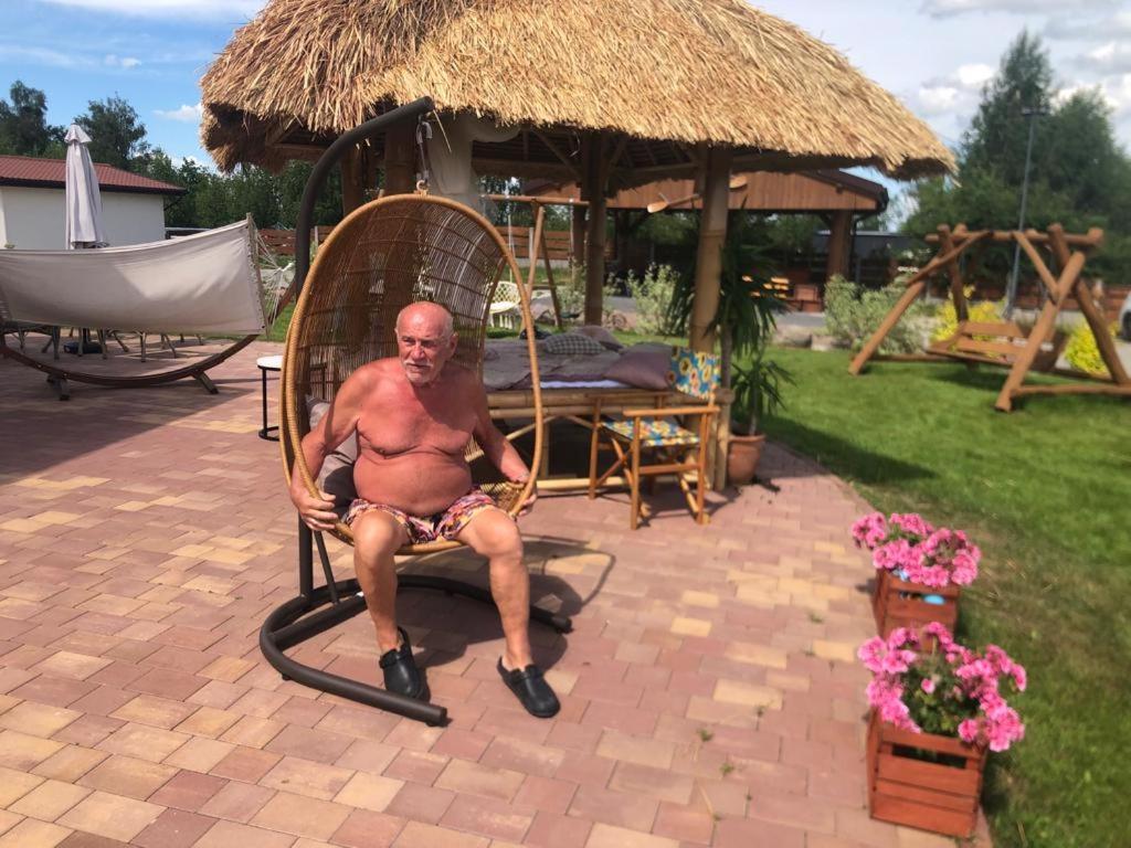 Czapla Stare Sady Bed & Breakfast Mikołajki Bagian luar foto