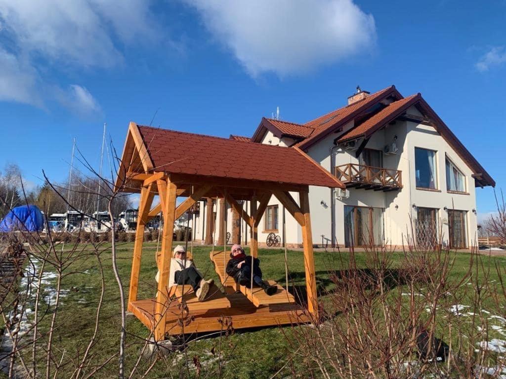 Czapla Stare Sady Bed & Breakfast Mikołajki Bagian luar foto